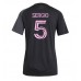 Maillot de foot Inter Miami Sergio Busquets #5 Extérieur vêtements Femmes 2025-26 Manches Courtes